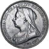 1893 LVI Crown - Victoria British Silver Coin
