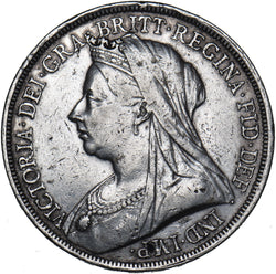 1893 LVI Crown (Davies 503E, Dies 1H) - Victoria British Silver Coin