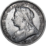 1893 LVI Crown (Davies 503E, Dies 1H) - Victoria British Silver Coin