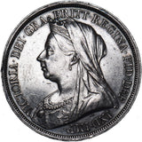 1893 LVI Crown - Victoria British Silver Coin