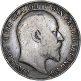 1902 Crown - Edward VII British Silver Coin