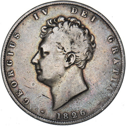 1826 Halfcrown - George IV British Silver Coin