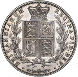 1874 Halfcrown - Victoria British Silver Coin - Very Nice
