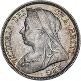 1897 Halfcrown - Victoria British Silver Coin - Superb