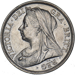 1900 Halfcrown - Victoria British Silver Coin - Very Nice