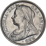 1900 Halfcrown - Victoria British Silver Coin - Very Nice
