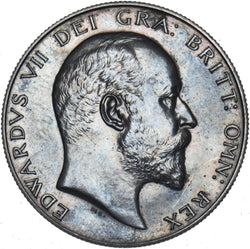 1902 Matt Proof Halfcrown - Edward VII British Silver Coin - Superb