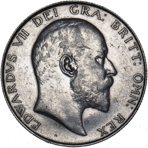 1907 Halfcrown - Edward VII British Silver Coin - Nice