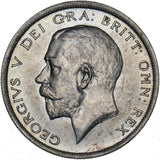 1920 Halfcrown - George V British Silver Coin - Very Nice