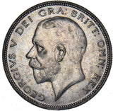 1927 Halfcrown - George V British Silver Coin - Very Nice
