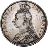 1888 Florin - Victoria British Silver Coin - Superb