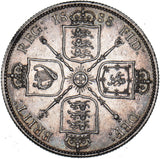 1888 Florin - Victoria British Silver Coin - Superb