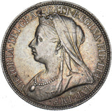 1900 Florin - Victoria British Silver Coin - Very Nice