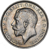 1914 Florin - George V British Silver Coin - Very Nice
