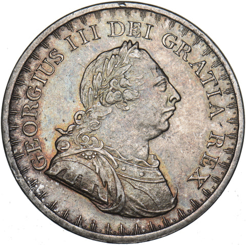 1811 3 Shillings Bank Token - George III British Silver Coin - Very Nice
