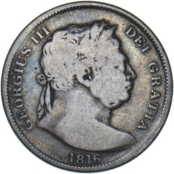 1816 Halfcrown - George III British Silver Coin