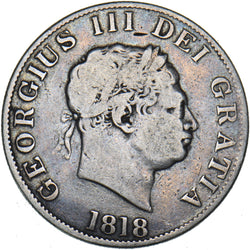1818 Halfcrown - George III British Silver Coin