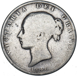 1846 Halfcrown - Victoria British Silver Coin
