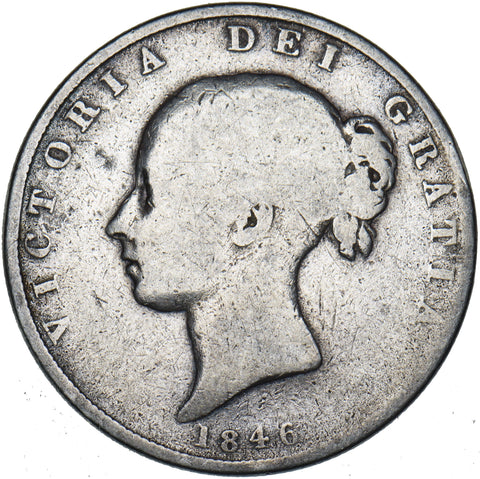 1846 Halfcrown - Victoria British Silver Coin