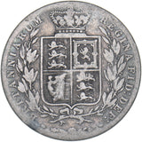 1880 Halfcrown - Victoria British Silver Coin