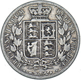1885 Halfcrown - Victoria British Silver Coin