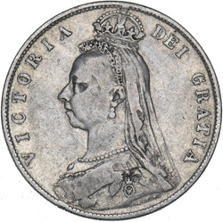 1891 Halfcrown - Victoria British Silver Coin