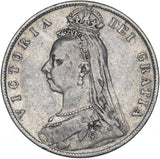 1891 Halfcrown - Victoria British Silver Coin
