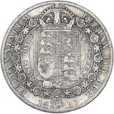 1891 Halfcrown - Victoria British Silver Coin