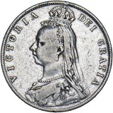 1892 Halfcrown - Victoria British Silver Coin