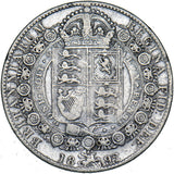1892 Halfcrown - Victoria British Silver Coin