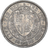 1893 Halfcrown - Victoria British Silver Coin
