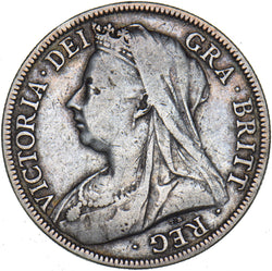 1894 Halfcrown - Victoria British Silver Coin