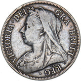 1894 Halfcrown - Victoria British Silver Coin