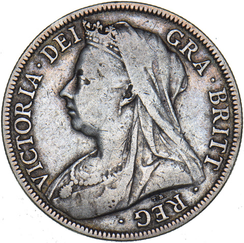 1894 Halfcrown - Victoria British Silver Coin