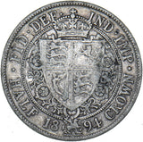 1894 Halfcrown - Victoria British Silver Coin