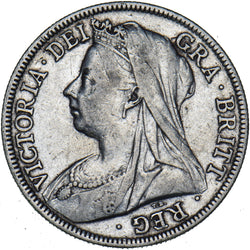 1895 Halfcrown - Victoria British Silver Coin