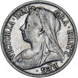 1895 Halfcrown - Victoria British Silver Coin