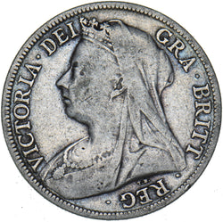 1897 Halfcrown - Victoria British Silver Coin