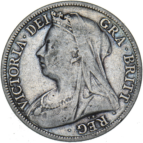 1897 Halfcrown - Victoria British Silver Coin