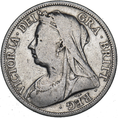 1898 Halfcrown - Victoria British Silver Coin
