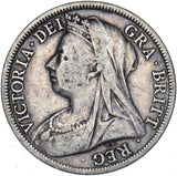 1899 Halfcrown - Victoria British Silver Coin
