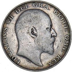 1902 Halfcrown - Edward VII British Silver Coin