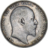 1902 Halfcrown - Edward VII British Silver Coin