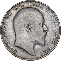 1906 Halfcrown - Edward VII British Silver Coin