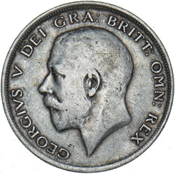 1911 Halfcrown - George V British Silver Coin