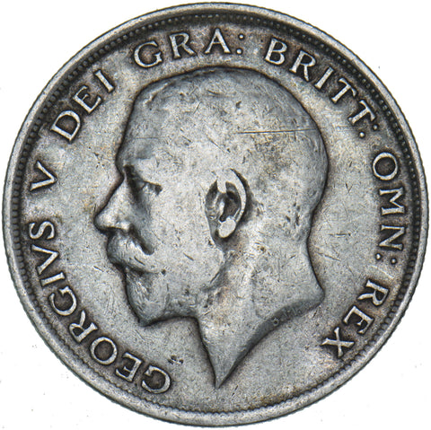 1911 Halfcrown - George V British Silver Coin