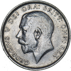 1913 Halfcrown - George V British Silver Coin