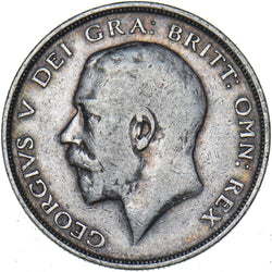 1913 Halfcrown - George V British Silver Coin