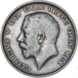 1913 Halfcrown - George V British Silver Coin