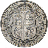 1916 Halfcrown - George V British Silver Coin - Nice